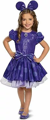 Minnie Mouse Potion Purple Deluxe Disney Dress Up Child Costume Toddler 2T • $27.95