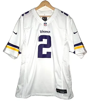 Rare Nike NFL Minnesota Vikings Justin Jefferson  #2 Jersey Adult Men L White • $85
