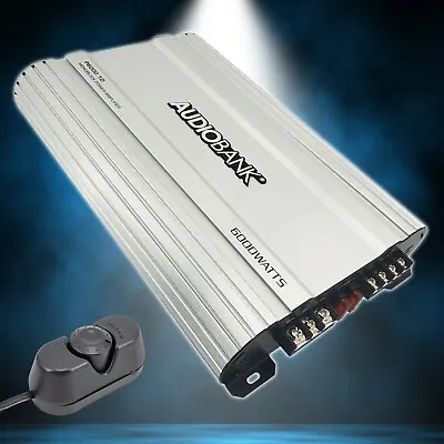 Audiobank Monoblock 6000 WATTS Amp 1OHM Car Audio Stereo Amplifier P6001 • $104.99