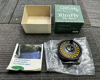 Vintage Cortland Rimfly Fly Fishing Reel SIZE SMALL • $49.99