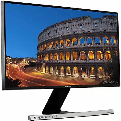 Samsung S24D590PL 24  Ultra Slim Computer Monitor Full HD PLS Apple Mac Or PC • £119