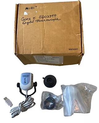 MOTIC Moticam 1000 Digital Microscopy Camera W/ Lense- 1.3MP USB2.0 G • $89.99