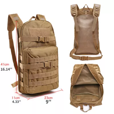 10L Tactical Backpack Military Laptop Bag Outdoor Trek Hiking Camping Rucksack • $37.39