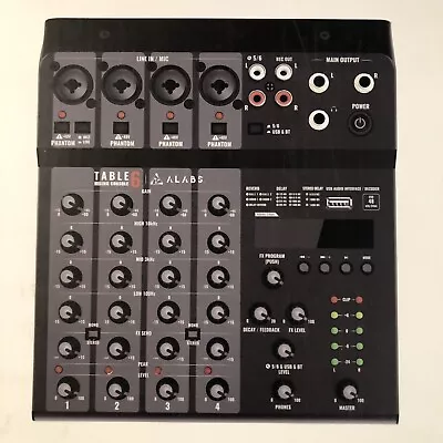 Alabs Professional 6 Mixer Channel Compact AS2302 - DJ Bluetooth Podcast Karaoke • $59.95