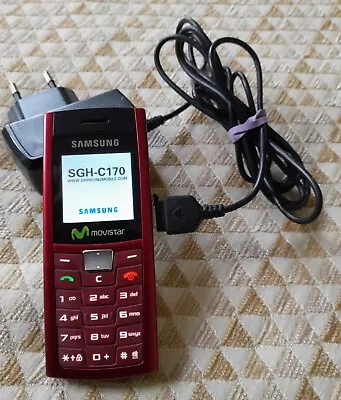 Samsung SGH-C170 Vintage Mobile Phone Plus Charger (Movistar) • £15.99