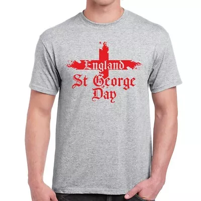 £7 • Buy St. George's Day T-Shirt England Feast Of Saint George Cross Christian Church