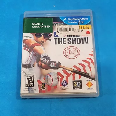 MLB 12 The Show PlayStation 3 Sony PS3 2012 • $2.31