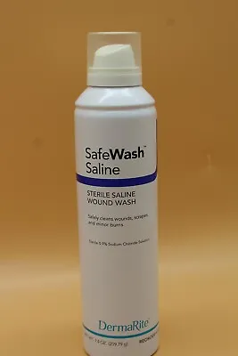 SafeWash Saline 7.4oz Sterile 0.9% Sodium Chloride Saline Wound Wash • $13.25