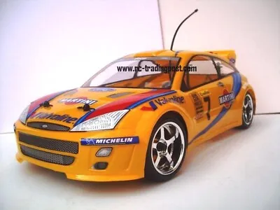 FORD FOCUS WRC Custom Painted RC Car Body 1/10 OnRoad HPI/4Tec2.0/V100/RDS/200mm • $136.94