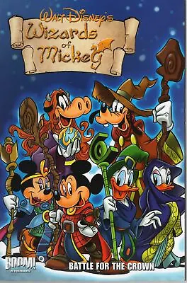 Walt Disney's Collection Wizards Of Mickey: Battle For The Crown Kids Literature • $79.60