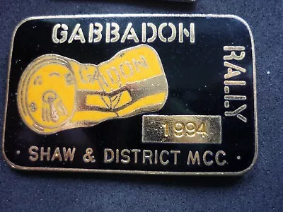 Gabbadon Rally Badge • £5