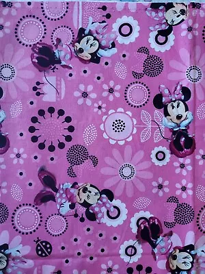 Half A Yard Minnie Mouse Minnie All Over Fabric  100% Cotton • $4.99