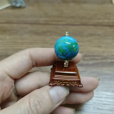 1/12 Scale Dollhouse Miniature World Globe Laboratory Accessories Metal Retro • $8.99