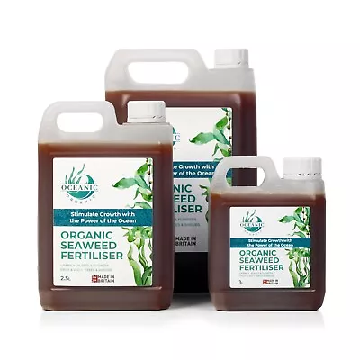 Premium Organic Liquid Seaweed Fertiliser From Oceanic Organic Ltd • £19.99