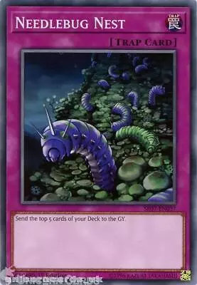 SR07-EN037 Needlebug Nest 1st Edition Mint YuGiOh Card • £0.99