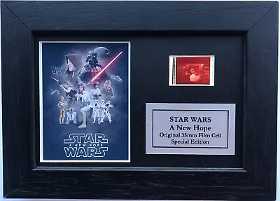 £9.99 • Buy Star Wars A NEW HOPE Mini Original 35mm Film Cell*
