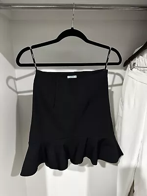 Kookai Scuba Black Mini Skirt Size 36 • $25