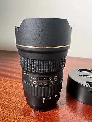 Tokina AT-X 16-28 F2.8 Pro (IF) FX Aspherical Lens - Canon EF - Mint Condition • $225
