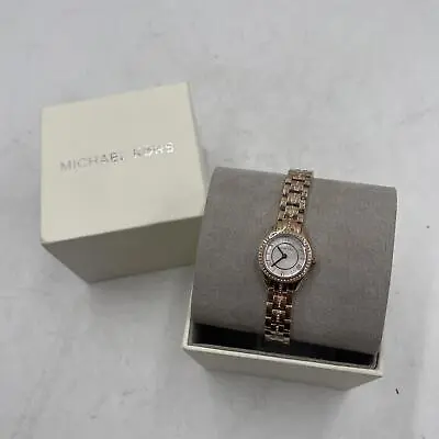 Michael Kors MK4485 Lauryn Rose Gold-Tone Two-Hand Watch Stainless Steel • $112.50