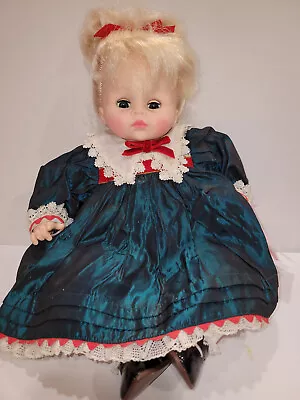 Vtg Madame Alexander Christmas “Pussy Cat”17  Baby Doll 1977 Crier Does Not Work • $49.99