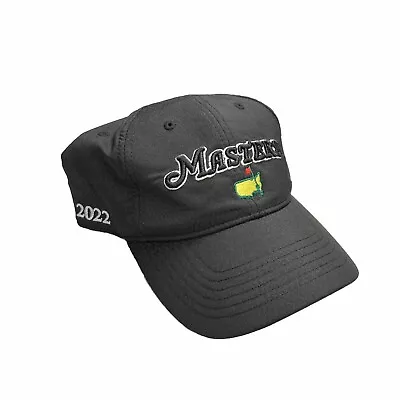 Masters 2022 Black Cap Adjustable Snapback Hat Woods Golf Ahead • $30
