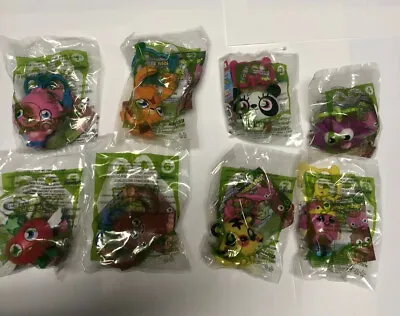 Mcdonalds Happy Meal Toys Moshi Monsters 2012 New Full Set Of 8 • $24.99