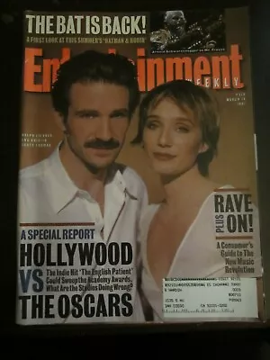 Entertainment Weekly Magazine March 1997 Ralph Fiennes Kristin Scott Thomas • $6.99