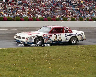 DARRELL WALTRIP #11 BUDWEISER 1984 MARTINSVILLE  8x10 GLOSSY PHOTO  #79 • $2.99