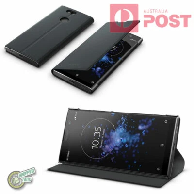 $27.50 • Buy OFFICIAL GENUINE ORIGINAL SONY SCSH60 XPERIA XA2 Plus Style Cover Stand Case