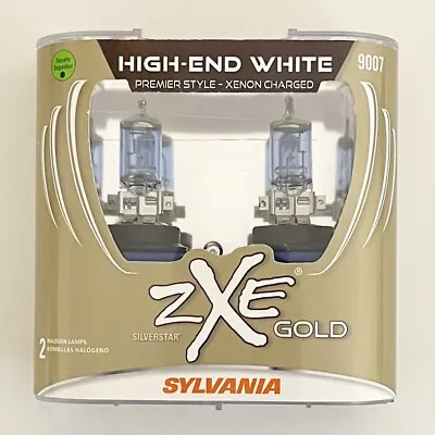 Sylvania 9007 (HB5) SilverStar ZXe GOLD High Performance Headlight Pair 2 Bulbs • $33.99