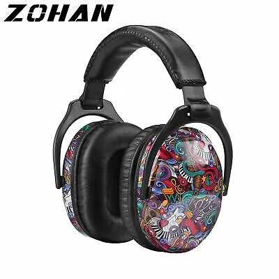 $40.94 • Buy Kids Hearing Protection Headphones Noise Cancelling Cartoon Pattern Ear Muffs 