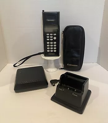 Vintage Mitsubishi MT592 Brick Retro Rare Collectable Mobile Phone. • $199