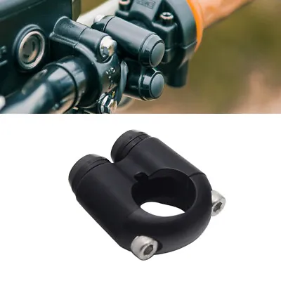 2 Button Hand Control Turn Signal Switch For Harley Cafe Racer 7/8  Handlebar • $17.52