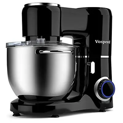 Vospeed Stand Mixer 1500W 8L Cake Mixer Electric Kitchen Food Mixer With Bowl • £178.52