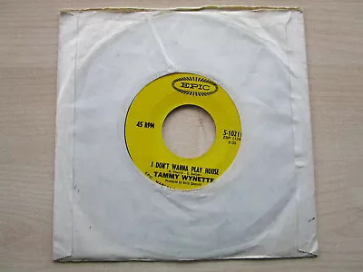 Tammy Wynette I Don't Wanna Play House 7  Vinyl Record - US Pressing • £2.75