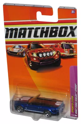 Matchbox Sports Cars (2009) Blue 2007 Ford Shelby GT500 Toy Car #7/100 • $28.98