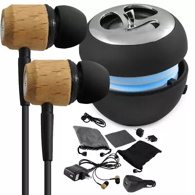 MP3 SmartPhone Music Accesory Kit 11 In 1 With Portable Speaker Cables Earbuds + • $8.95