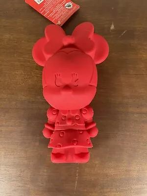 Minnie Mouse Silicone Pencil Storage Case Red Disney • $12.99