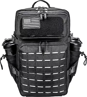 45L Military Tactical Backpack Large Army Men 3 Day Assault Pack Molle Rucksack • $23.99