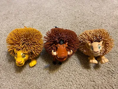 Vintage 90s Disney Koosh Ball Critters Lion King Rare Simba Pumba Nala • $29.99