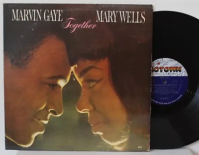 Marvin Gaye & Mary Wells LP “Together” ~ Motown 613 ~ DG Mono ~ VG+ • $31.50