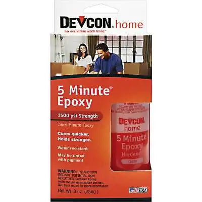 Devcon 9 Oz. 5 Minute Epoxy 20945 Pack Of 6 Devcon 20945 078143209451 • $99.47