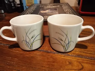 Set Of 2 Corelle Coastal Breeze 3  Coffee Cups Mugs ~Excellent Condition  • $7.99