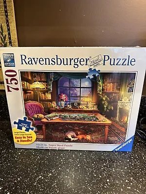 NIB Ravensburger Puzzler's Place 750 Piece Jigsaw Puzzle NEW Factory Sealed • $34.99