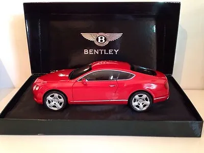 Minichamps 2011 BENTLEY CONTINENTAL GT- RED 1:18**Nice New Release** • $399