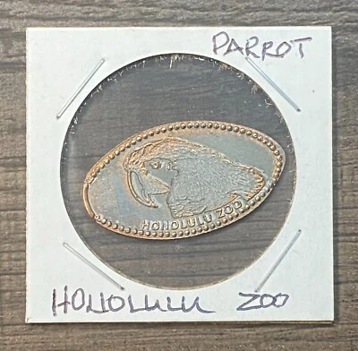 $3.59 • Buy Honolulu Zoo Parrot Waikiki, Hawaii Hawaiian Elongated Penny Token