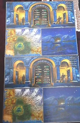 $4.99 • Buy Age Of Mythology The Board Game Replacement Pieces Parts Norse Game Boards