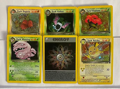 Pokemon TCG Vintage WOTC Team Rocket Unlimited - Choose Your Card! - NM/LP • $4.99