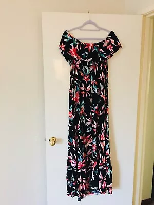Womens Size 20 Unbranded Maxi Dress Multicoloured 100% Viscose  • $20