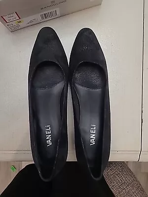 Vaneli Astyr Black Dress Shoes Size 9 N • $20